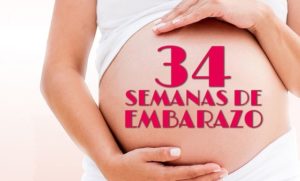 semana 34 embarazo