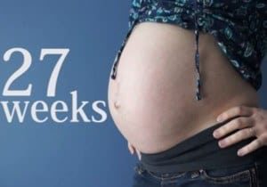semana 27 embarazo gemelar